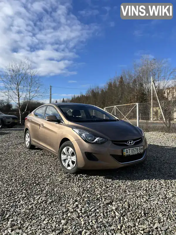 Седан Hyundai Elantra 2013 1.59 л. Ручна / Механіка обл. Івано-Франківська, Івано-Франківськ - Фото 1/21