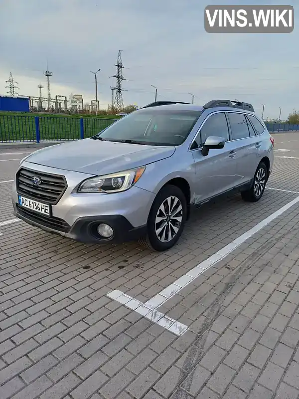 Універсал Subaru Outback 2014 2.5 л. Варіатор обл. Волинська, Нововолинськ - Фото 1/21