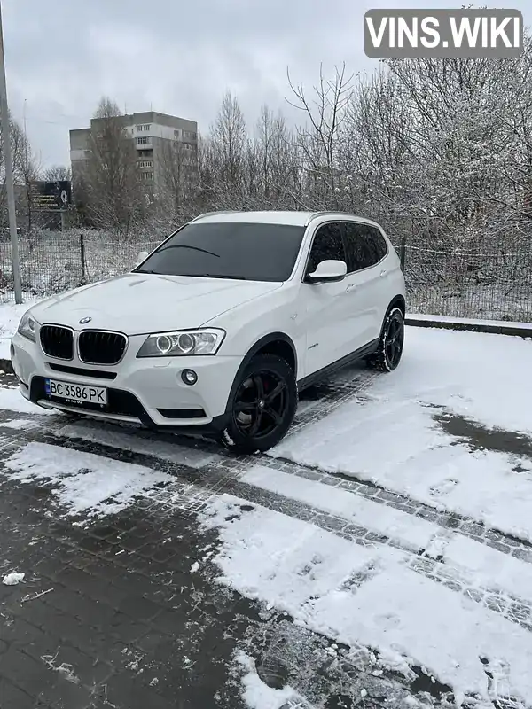 Позашляховик / Кросовер BMW X3 2011 2 л. Автомат обл. Львівська, Дрогобич - Фото 1/21