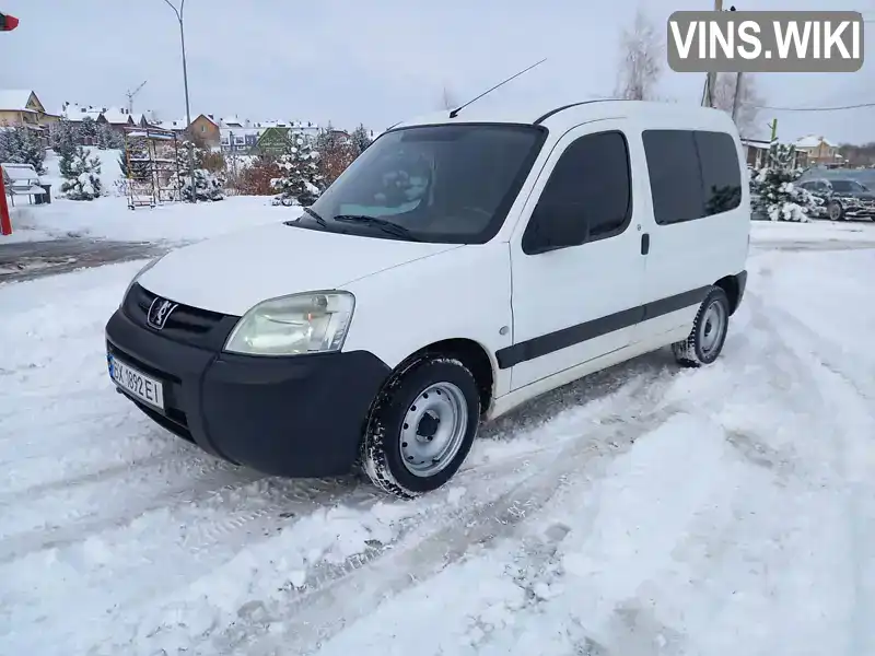 Мінівен Peugeot Partner 2004 1.87 л. Ручна / Механіка обл. Хмельницька, Хмельницький - Фото 1/16