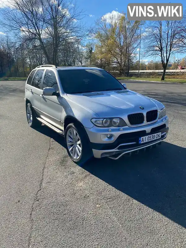 Внедорожник / Кроссовер BMW X5 2002 3 л. Автомат обл. Киевская, Киев - Фото 1/21