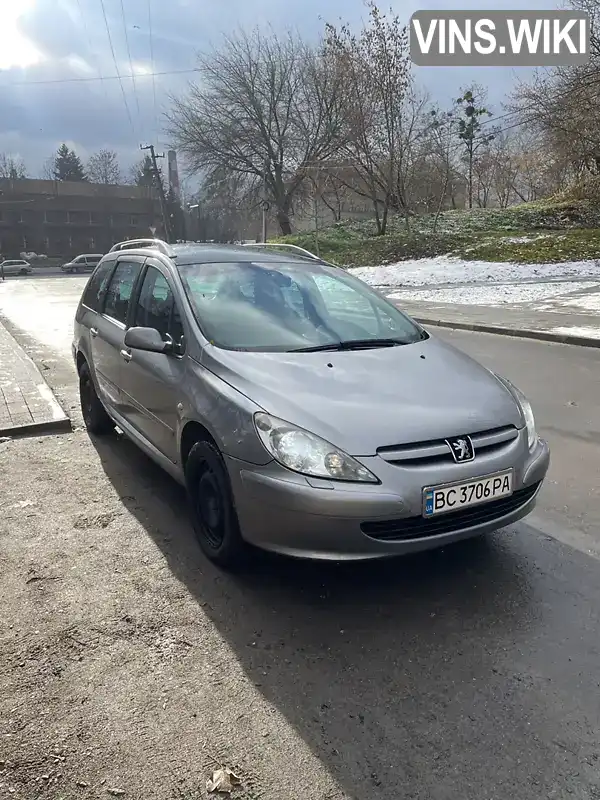 Універсал Peugeot 307 2005 2 л. Ручна / Механіка обл. Львівська, Львів - Фото 1/8