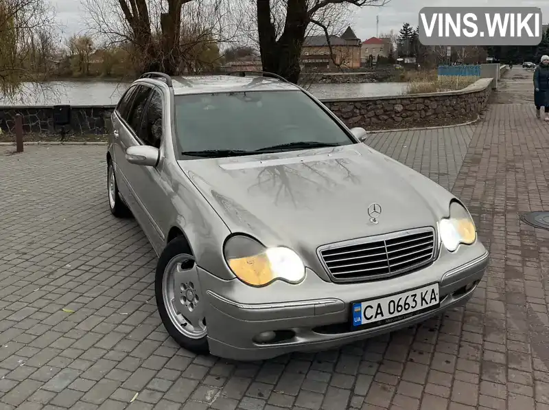 Універсал Mercedes-Benz C-Class 2003 2.7 л. Автомат обл. Черкаська, Шпола - Фото 1/21