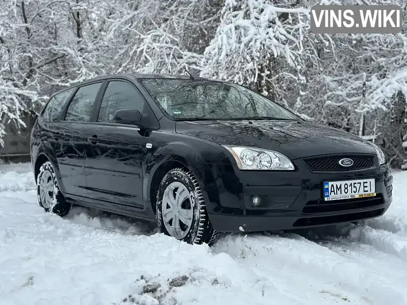 Универсал Ford Focus 2007 1.6 л. Ручная / Механика обл. Житомирская, Житомир - Фото 1/19