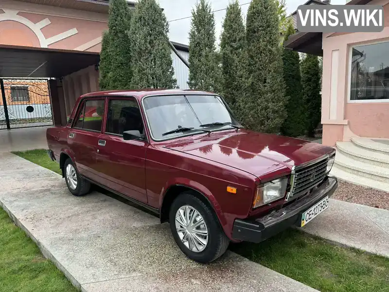 Седан ВАЗ / Lada 2107 2006 1.5 л. Ручна / Механіка обл. Чернівецька, Чернівці - Фото 1/15