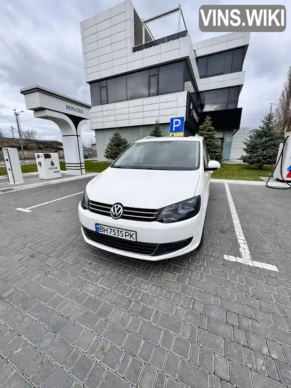 Мінівен Volkswagen Sharan 2014 1.97 л. Ручна / Механіка обл. Одеська, Одеса - Фото 1/21