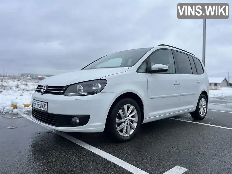 Мінівен Volkswagen Touran 2014 1.97 л. Ручна / Механіка обл. Рівненська, Рівне - Фото 1/21