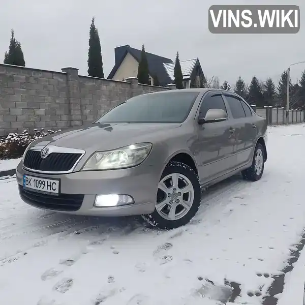 Ліфтбек Skoda Octavia 2010 1.9 л. Ручна / Механіка обл. Рівненська, Рівне - Фото 1/21