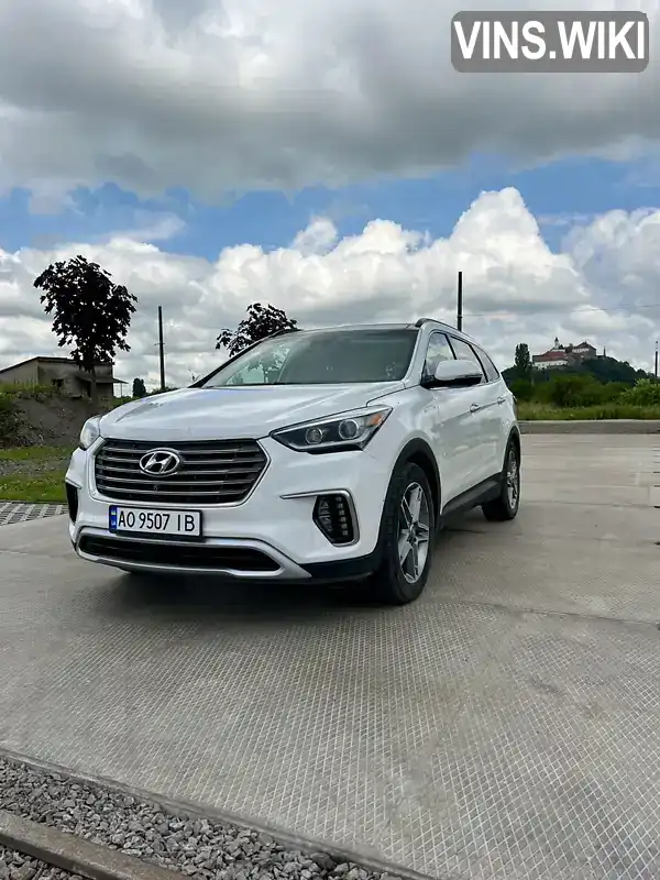 Позашляховик / Кросовер Hyundai Santa FE 2017 3.3 л. Автомат обл. Закарпатська, Ужгород - Фото 1/15