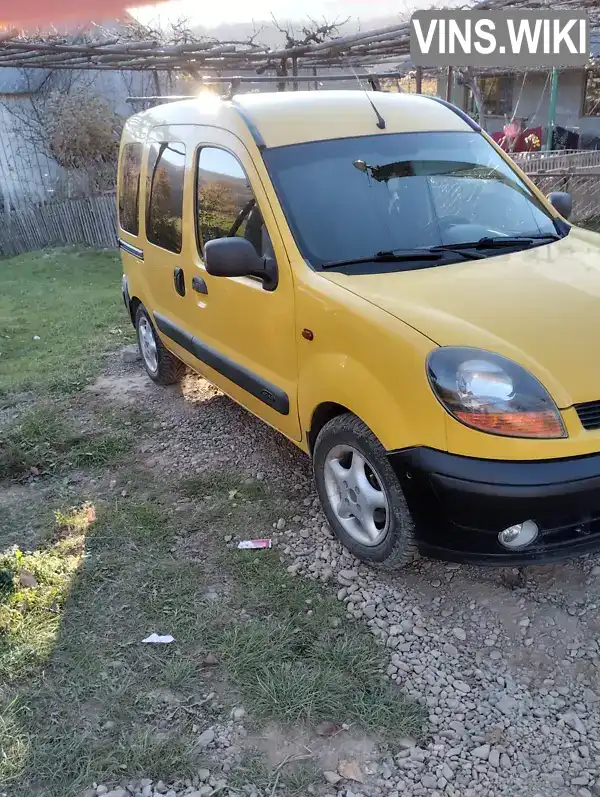 Мінівен Renault Kangoo 2003 null_content л. Ручна / Механіка обл. Закарпатська, Іршава - Фото 1/17