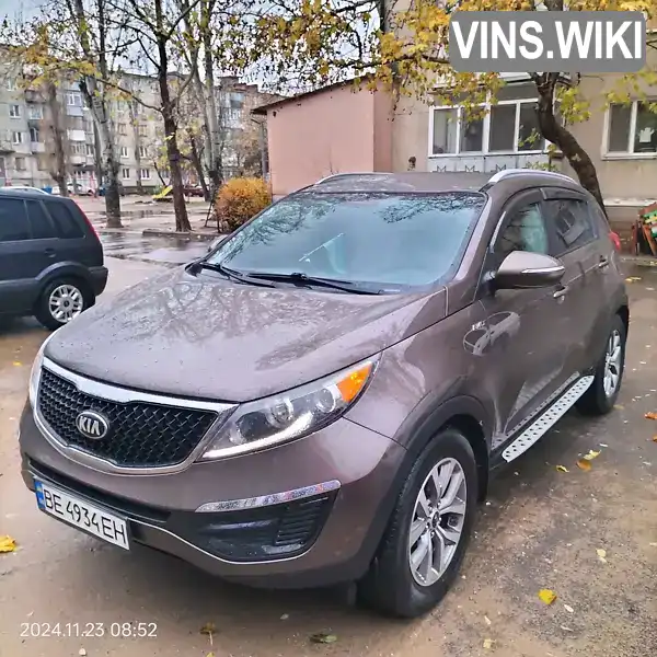 Позашляховик / Кросовер Kia Sportage 2014 2.4 л. Автомат обл. Миколаївська, Миколаїв - Фото 1/14