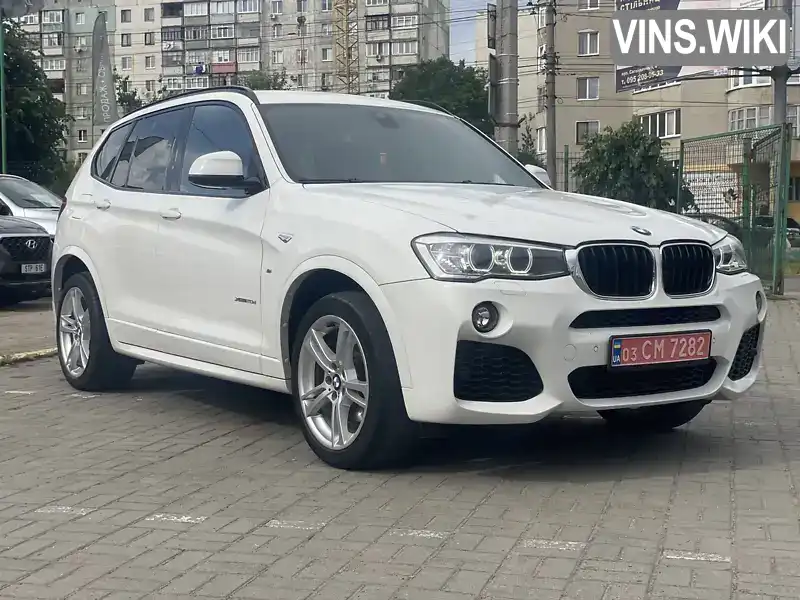 Позашляховик / Кросовер BMW X3 2017 2 л. Автомат обл. Чернівецька, Чернівці - Фото 1/21