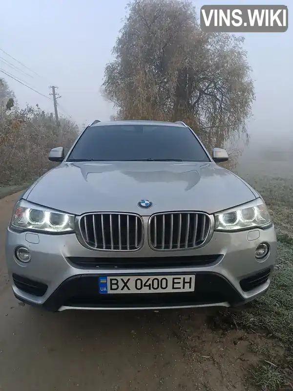 Позашляховик / Кросовер BMW X3 2015 2 л. Автомат обл. Хмельницька, Волочиськ - Фото 1/21