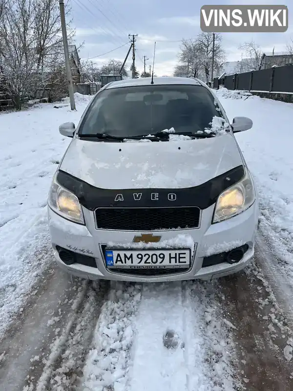 Хэтчбек Chevrolet Aveo 2008 1.5 л. Ручная / Механика обл. Житомирская, Андрушевка - Фото 1/9