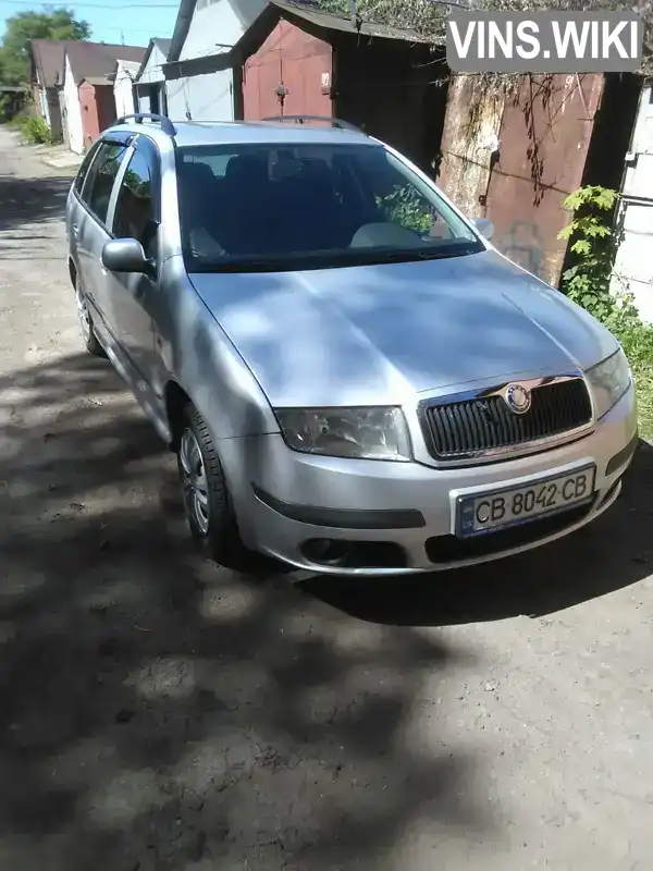 Універсал Skoda Fabia 2007 1.39 л. Ручна / Механіка обл. Чернігівська, Чернігів - Фото 1/6