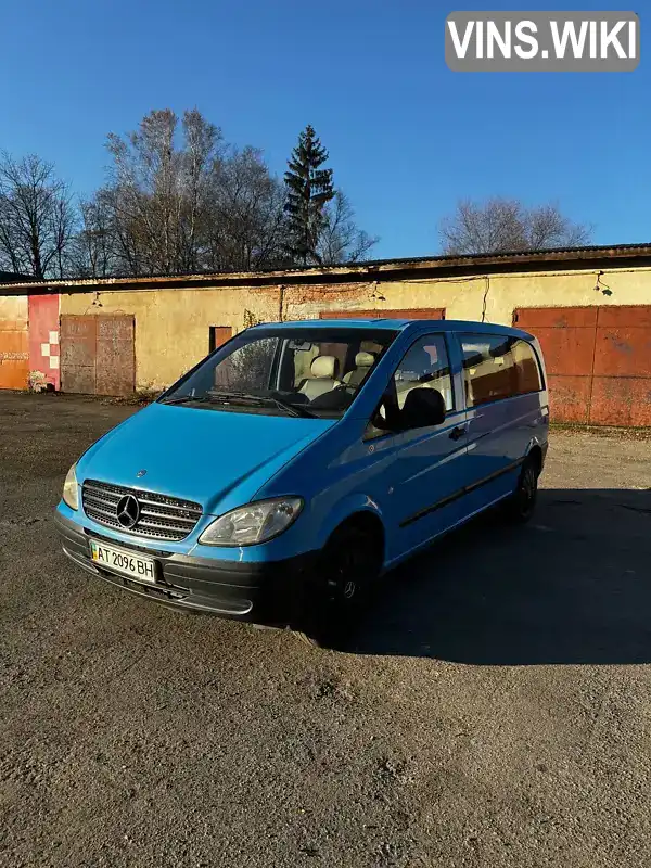 Мінівен Mercedes-Benz Vito 2007 2.15 л. Ручна / Механіка обл. Івано-Франківська, Галич - Фото 1/21