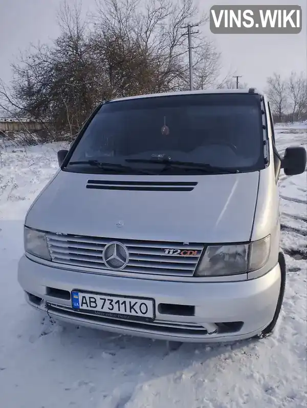 Мінівен Mercedes-Benz Vito 2001 2.15 л. Ручна / Механіка обл. Вінницька, Жмеринка - Фото 1/21