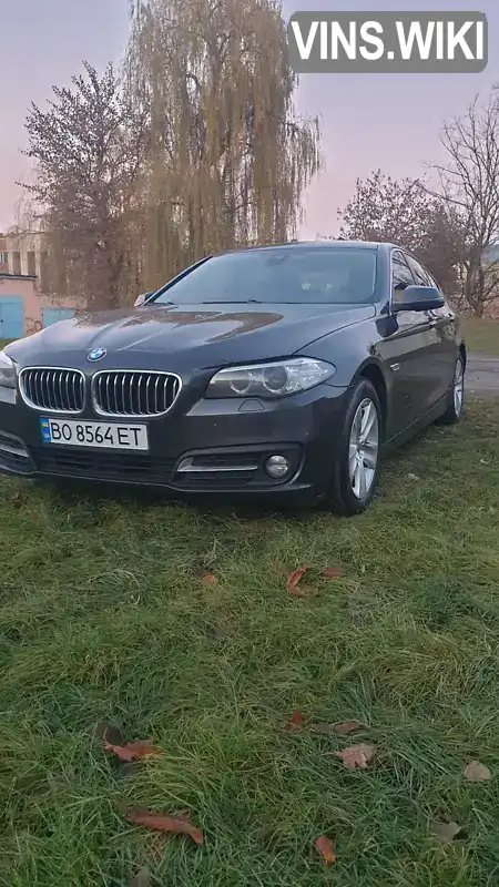 Седан BMW 5 Series 2015 2 л. Автомат обл. Тернопільська, Теребовля - Фото 1/20