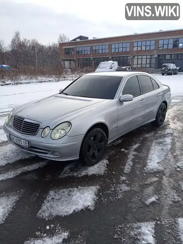 Седан Mercedes-Benz E-Class 2004 3.2 л. Автомат обл. Рівненська, Рівне - Фото 1/12