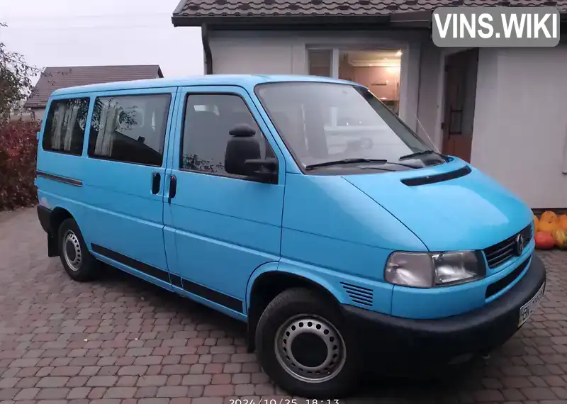 Мінівен Volkswagen Transporter 2003 2.46 л. Ручна / Механіка обл. Рівненська, Рівне - Фото 1/21