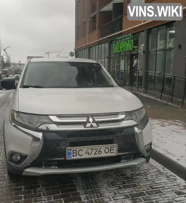 Позашляховик / Кросовер Mitsubishi Outlander 2016 2.36 л. Автомат обл. Львівська, Львів - Фото 1/6