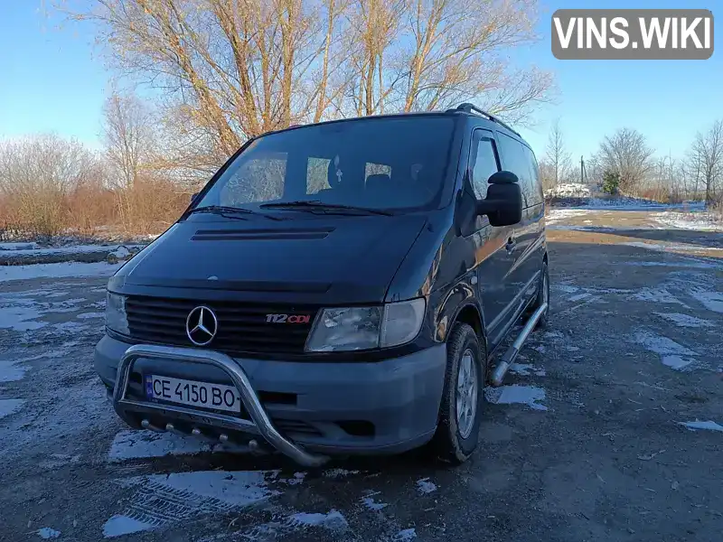 Мінівен Mercedes-Benz Vito 2002 2.15 л. Ручна / Механіка обл. Чернівецька, Сокиряни - Фото 1/21