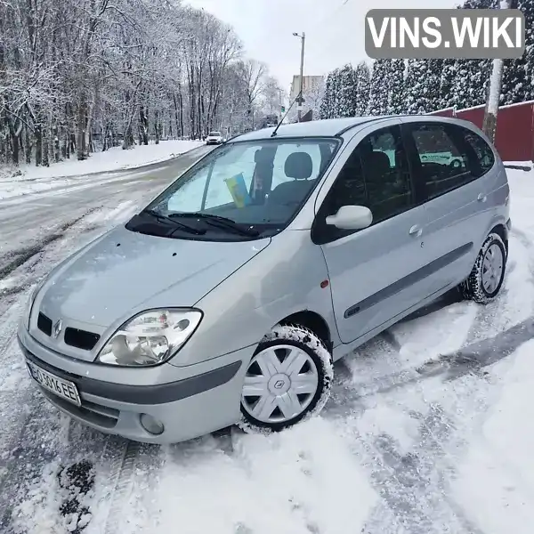 Мінівен Renault Scenic 2003 1.6 л. Ручна / Механіка обл. Тернопільська, Тернопіль - Фото 1/21