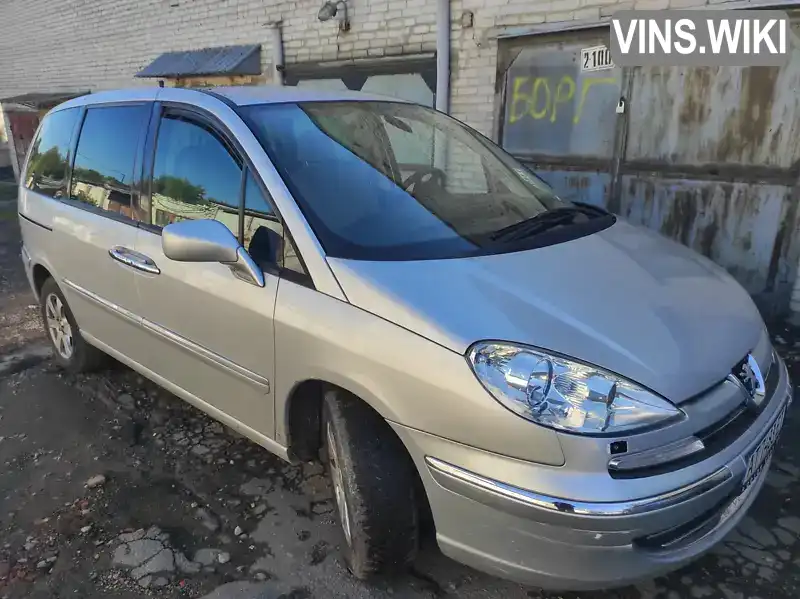 Мінівен Peugeot 807 2009 2 л. Ручна / Механіка обл. Львівська, Львів - Фото 1/21