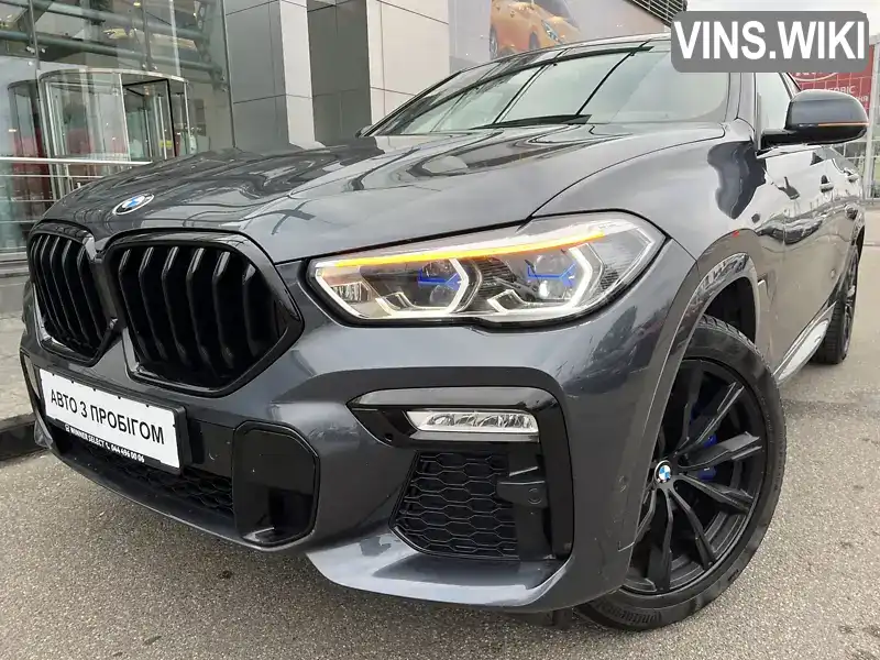 Позашляховик / Кросовер BMW X6 2021 3 л. Автомат обл. Київська, Київ - Фото 1/21