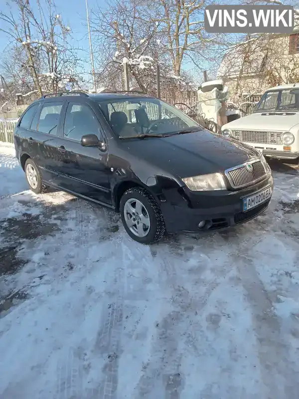 Універсал Skoda Fabia 2007 1.39 л. Ручна / Механіка обл. Житомирська, Житомир - Фото 1/10