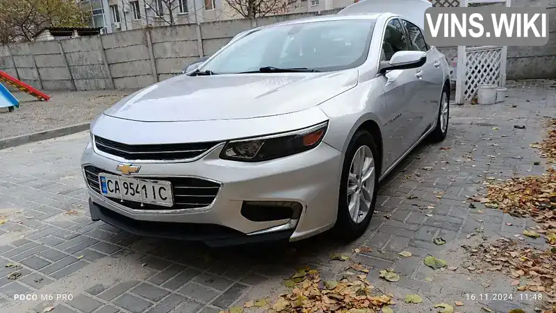 Седан Chevrolet Malibu 2018 1.49 л. Автомат обл. Черкаська, Черкаси - Фото 1/21