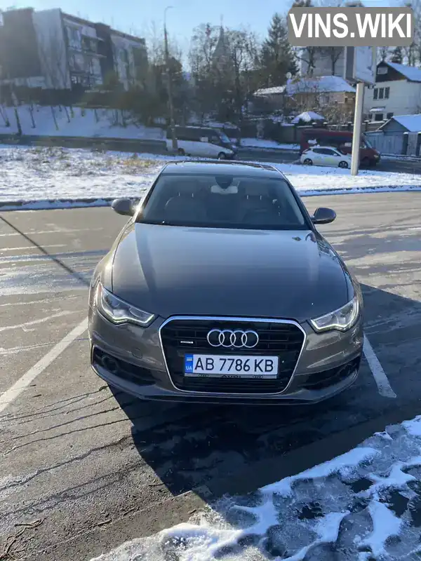 Седан Audi A6 2013 3 л. Автомат обл. Вінницька, Вінниця - Фото 1/21