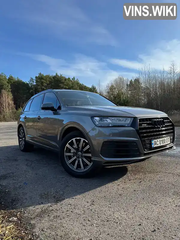 Позашляховик / Кросовер Audi Q7 2016 3 л. Автомат обл. Рівненська, Рівне - Фото 1/21