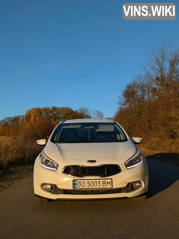 U5YHN816BFL106400 Kia Ceed 2014 Универсал 1.58 л. Фото 2