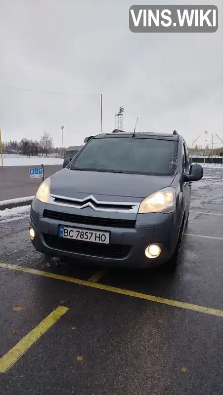 Мінівен Citroen Berlingo 2009 1.56 л. Ручна / Механіка обл. Чернігівська, Чернігів - Фото 1/16