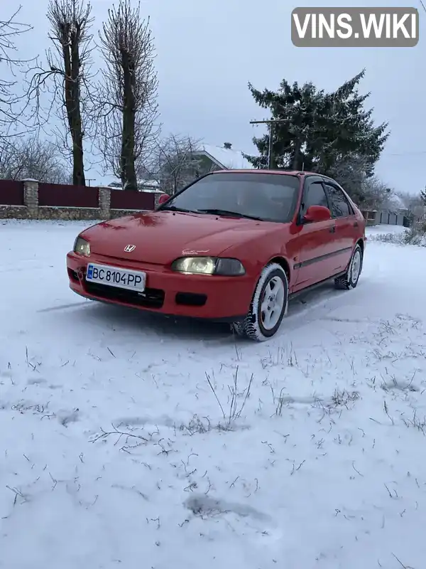 Седан Honda Civic 1993 1.49 л. Ручна / Механіка обл. Львівська, Львів - Фото 1/21