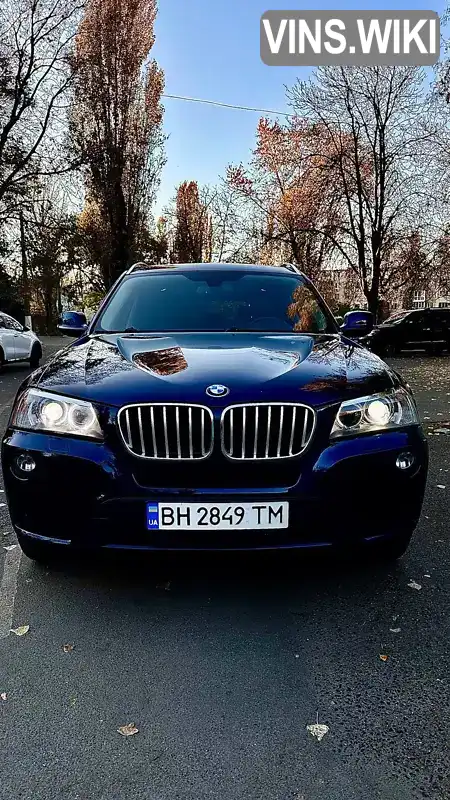 Позашляховик / Кросовер BMW X3 2014 3 л. Автомат обл. Одеська, Одеса - Фото 1/21