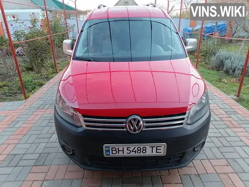 WV1ZZZ2KZCX052061 Volkswagen Caddy 2011 Минивэн 1.6 л. Фото 1