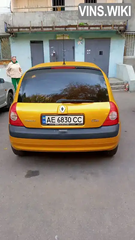 Хетчбек Renault Clio 2003 1.39 л. Автомат обл. Дніпропетровська, Дніпро (Дніпропетровськ) - Фото 1/3