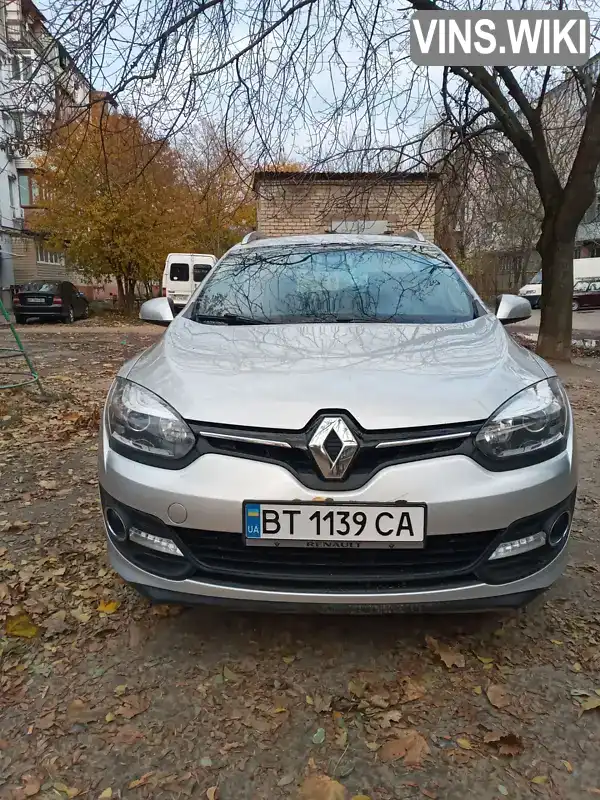 Универсал Renault Megane 2014 1.46 л. Ручная / Механика обл. Херсонская, Херсон - Фото 1/21