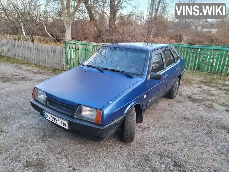 Седан ВАЗ / Lada 21099 2000 1.45 л. Ручна / Механіка обл. Полтавська, Кременчук - Фото 1/7