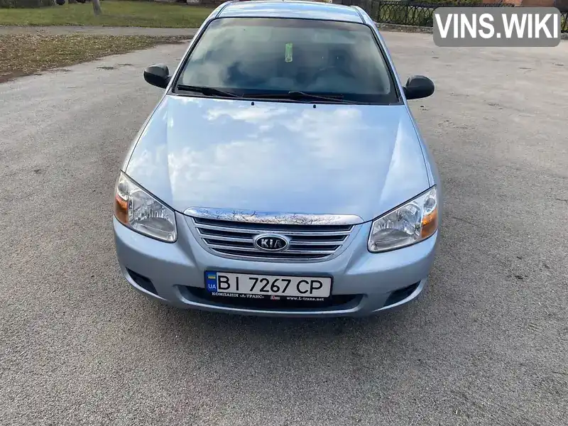 Седан Kia Cerato 2007 1.59 л. Ручна / Механіка обл. Полтавська, Кременчук - Фото 1/13