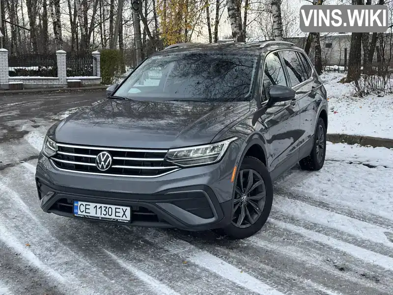 Позашляховик / Кросовер Volkswagen Tiguan 2023 1.98 л. Автомат обл. Чернівецька, Чернівці - Фото 1/19