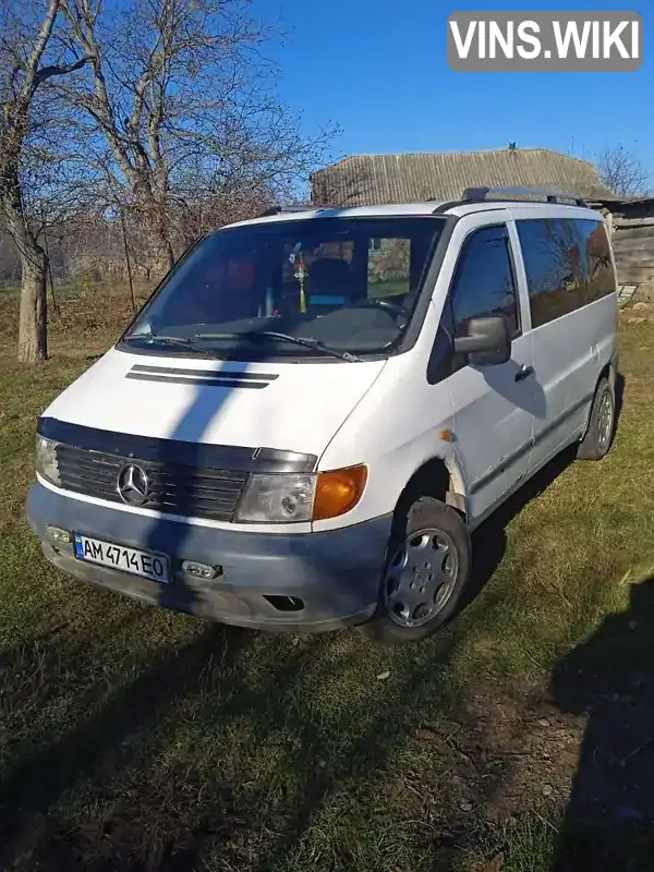 Мінівен Mercedes-Benz Vito 1999 2.3 л. Ручна / Механіка обл. Житомирська, Бердичів - Фото 1/11