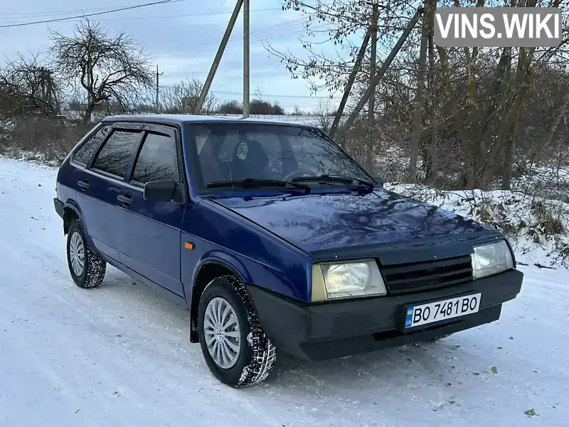 Хетчбек ВАЗ / Lada 2109 2006 1.5 л. Ручна / Механіка обл. Тернопільська, Тернопіль - Фото 1/21