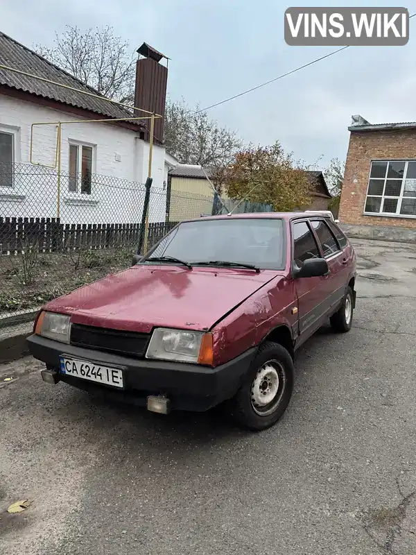 Хетчбек ВАЗ / Lada 2109 1994 1.5 л. обл. Черкаська, Корсунь-Шевченківський - Фото 1/5