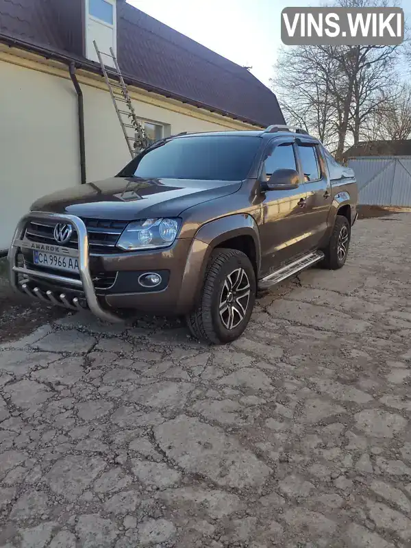 Пікап Volkswagen Amarok 2013 1.97 л. Автомат обл. Черкаська, Умань - Фото 1/14