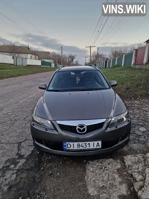 Універсал Mazda 6 2006 2 л. Ручна / Механіка обл. Черкаська, Тальне - Фото 1/21