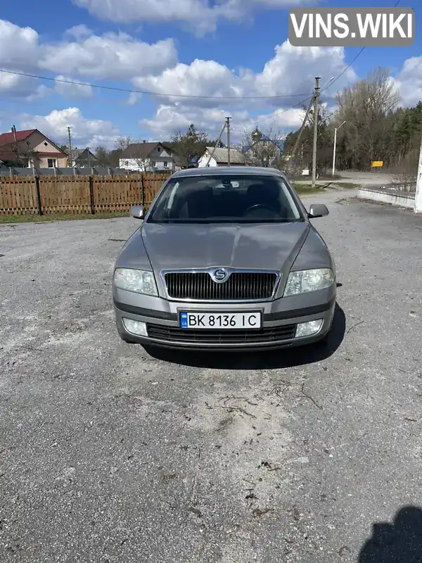 Ліфтбек Skoda Octavia 2006 1.6 л. Ручна / Механіка обл. Рівненська, Рівне - Фото 1/18