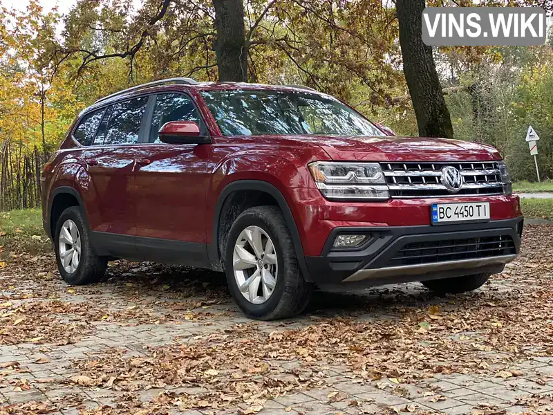 Внедорожник / Кроссовер Volkswagen Atlas 2018 2 л. Автомат обл. Львовская, Львов - Фото 1/21